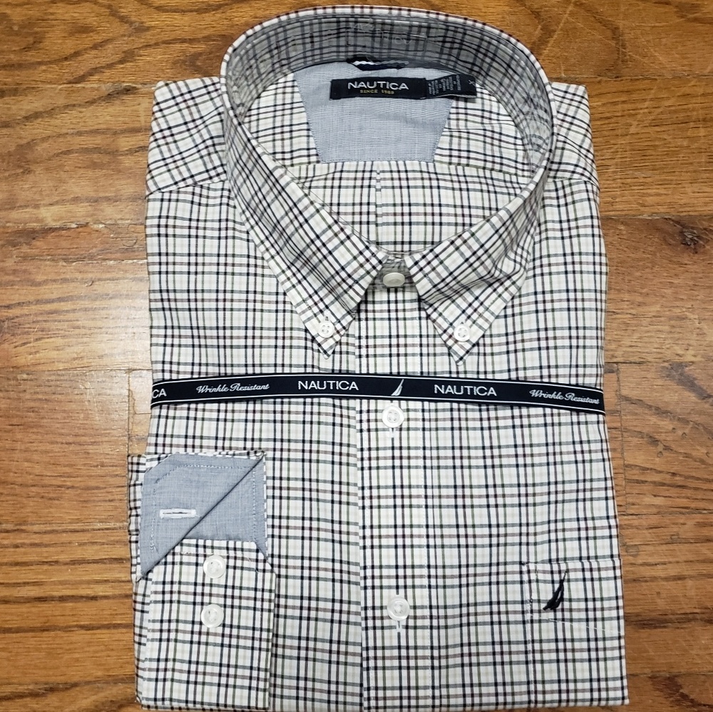 Nautica Mens Dress Shirt
